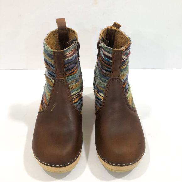 Scandic Edith Hippie Yarn Clog Boots - Picture 5 of 12